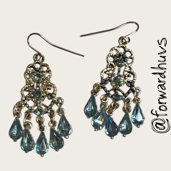 Bundle Sale 3 for $15 | Ornate Chandelier Earrings - Picture 1 of 6